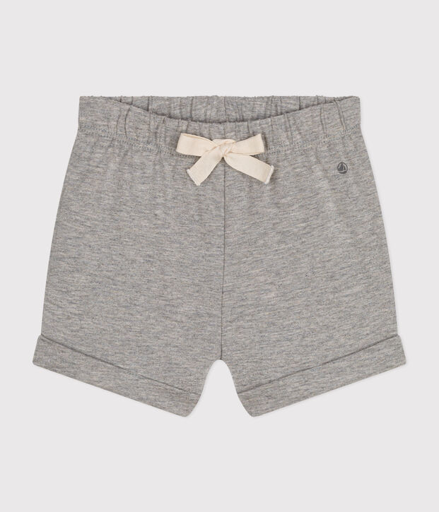 Babies' Lightweight Jersey Shorts grey