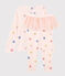 Girls' Dancer Disguise Ribbed Pyjamas FLEUR pink/MULTICO white