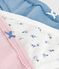 Pack of children's floral-print cotton pants variante 1