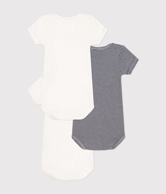Babies' short-sleeved cotton bodysuits - 3-pack variante 1