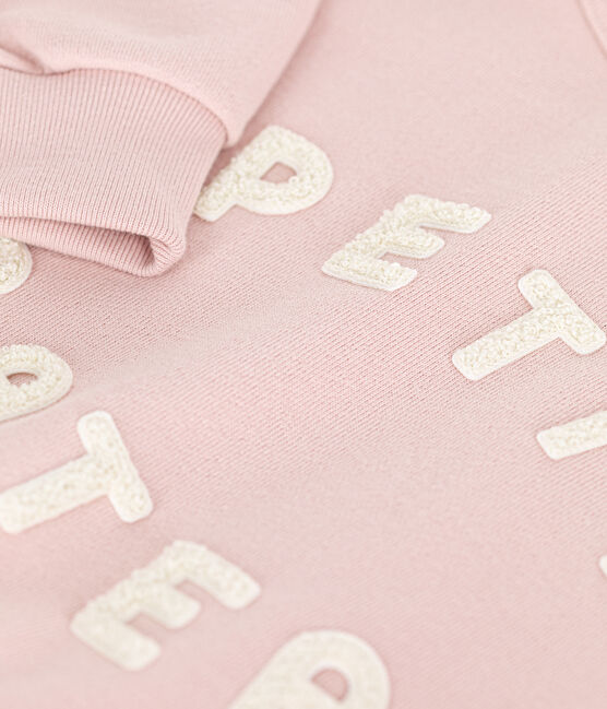  Girls' Fleece Sweatshirt SALINE pink