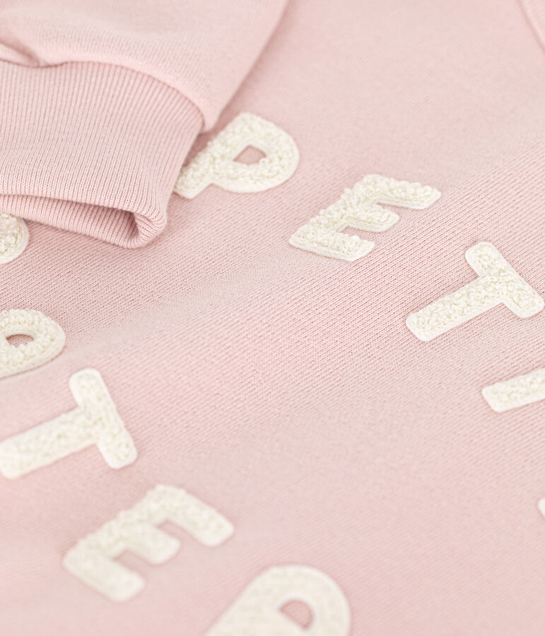 Girls' Fleece Sweatshirt pink