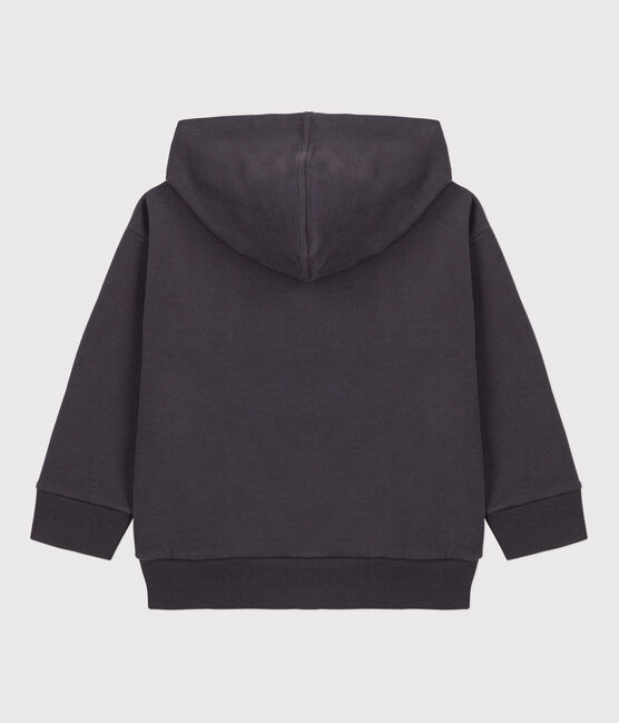 Boys' Zip-Up Hoodie Petit Boat DUMBO grey