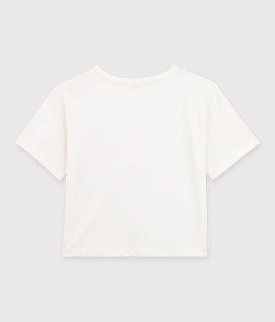 Women's Boxy Cotton T-Shirt MARSHMALLOW white