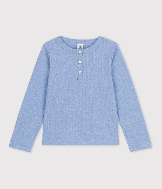 Children's Unisex Cotton T-Shirt SKY CHINE blue