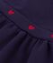 Babies' sleeveless cotton dress embroidered with hearts SOIR
