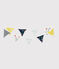 Colourful Ribbed Garland MEDIEVAL blue/MULTICO white