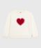 Women's cotton sweatshirt MILK Ecru