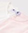 Girls' Pastel Openwork Short-sleeved Organic Cotton T-Shirts - 2-Pack variante 1