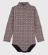 Babies' Long-Sleeved Roll-Neck Bodysuit