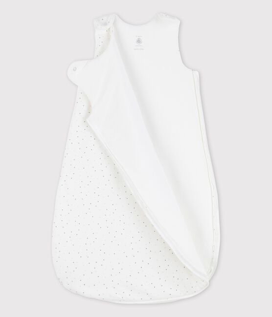 Babies' Tube Knit Sleeping Bag MARSHMALLOW white/MULTICO white
