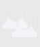 Girls' White Bralettes - 2-Pack variante 1