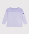 Children's cotton Breton top SQUAW purple/MILK
