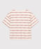 Women's Boxy Cotton T-Shirt AVALANCHE+STOP white/MULTICO
