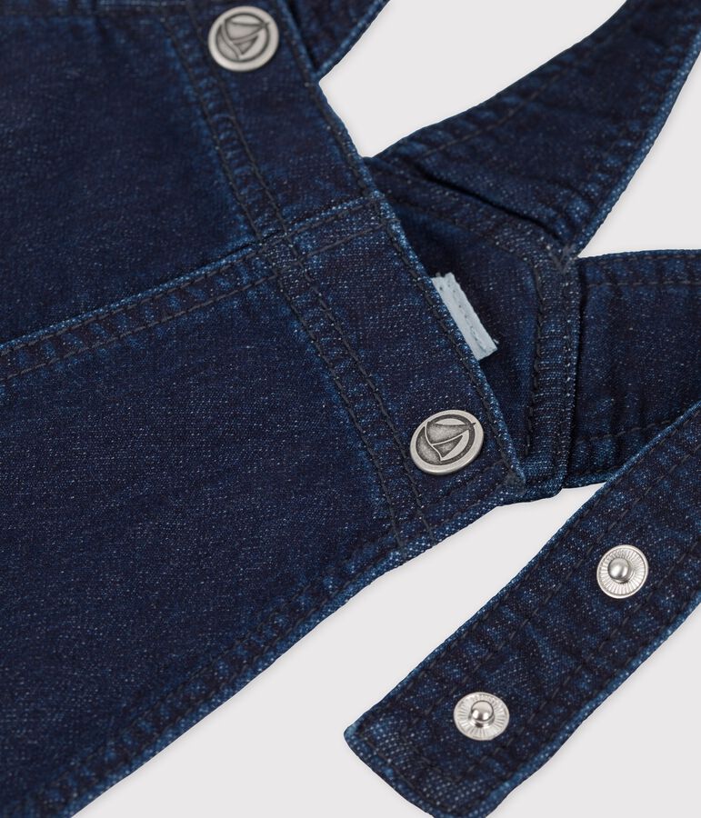 Girls' Denim Dungaree Dress blue