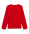 Girls' cardigan in wool and cotton FROUFROU red