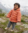 Babies' Fleece Lined Puffer Jacket SIENNA pink
