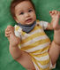 Babies' Slub Jersey Dungaree Set
