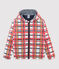 Unisex Children's Windbreaker MARSHMALLOW+SIGNAL white/MULTICO red