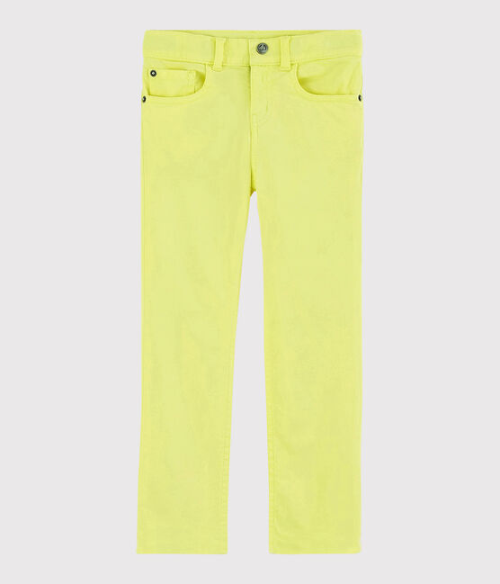 Boys' Serge Trousers CITRONEL yellow