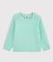 Babies' Blue Organic Cotton Knit Cardigan VERGLAS blue