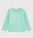 Babies' Blue Organic Cotton Knit Cardigan