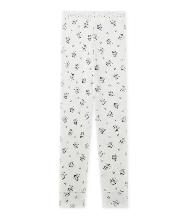 Girl's Mix & Match pyjama bottoms white/grey/multicolor