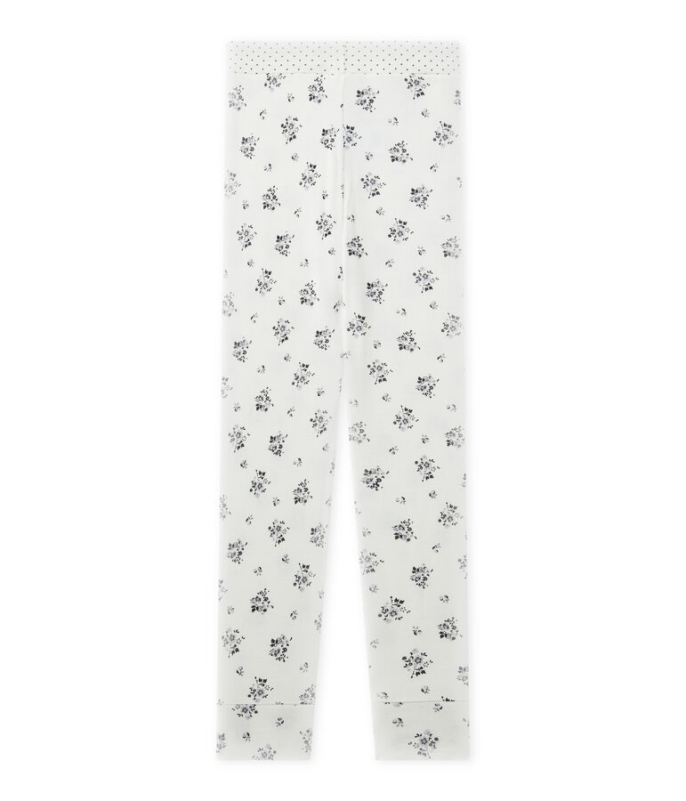 Girl's Mix & Match pyjama bottoms white/grey/multicolor