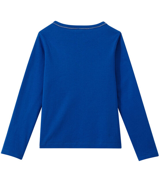 Girls' cardigan PERSE blue