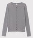 Women's Iconic Striped Cotton Cardigan