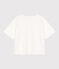 Women's Boxy Cotton T-Shirt MARSHMALLOW white