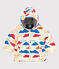 Babies' Recycled Patterned Parka AVALANCHE white/MULTICO