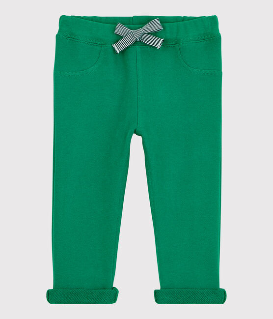 Babies' Fleece Trousers PIVERT green