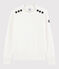 Women's Navy Cotton Pullover MARSHMALLOW white