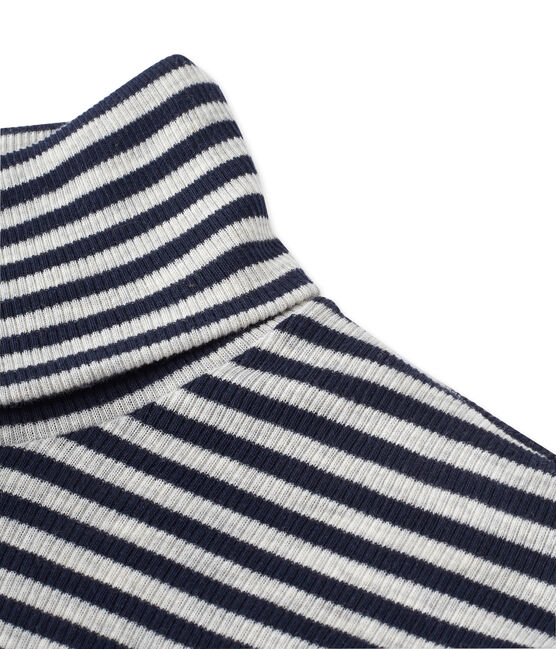 Women's Colette striped undersweater SMOKING blue/BELUGA grey