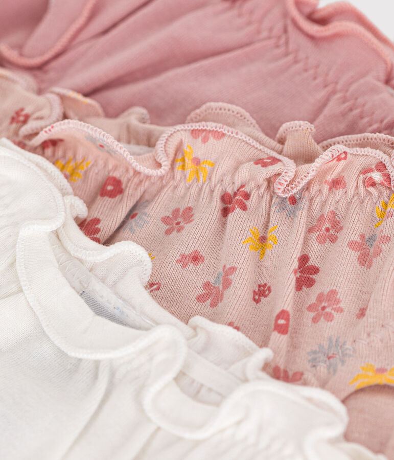 Children's Frilly Cotton Knickers - 2-Pack multicolor