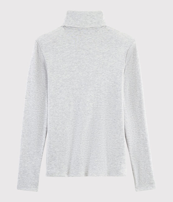 Women's Iconic Cotton Polo Neck BELUGA CHINE grey