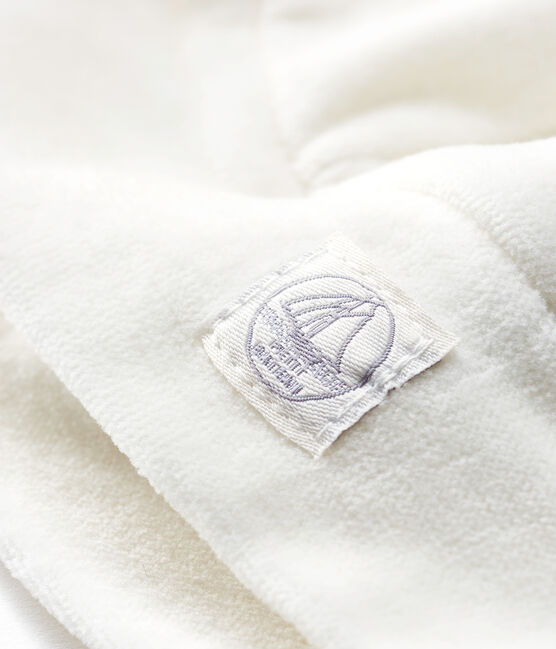 Newborn Babies' Rib Knit Bonnet MARSHMALLOW white