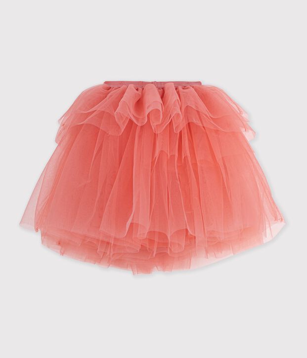 Children's midi-length skirt in plain tulle FLAMAND