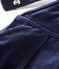 Baby Boys' Long Dungarees in Ribbed Velour Knit SMOKING blue