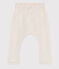 Babies' Thick Jersey Trousers MONTELIMAR CHINE beige