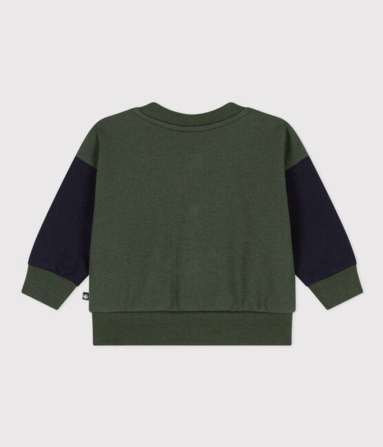 Babies' Fleece Baseball Jacket AVORIAZ /SMOKING