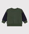Babies' Fleece Baseball Jacket AVORIAZ /SMOKING