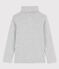 Children's Unisex Cotton Roll Neck BELUGA grey