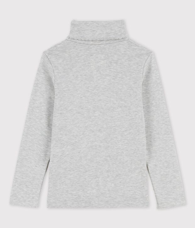Children's Unisex Cotton Roll Neck grey