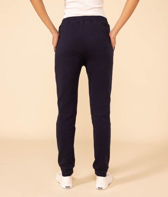 Women's Thick Cotton Trousers SMOKING blue