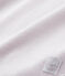 Baby's unisex milleraies-striped sheet VIENNE pink/ECUME white