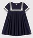 Girls' Short-Sleeved Organic Cotton Dress
