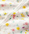 Baby Girls' Cotton Cardigan. MARSHMALLOW white/MULTICO white