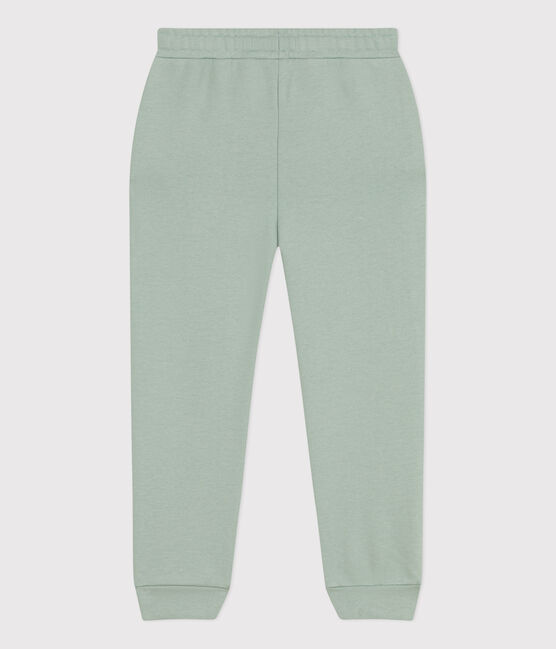 Girls' fleece jogging bottoms HERBIER green